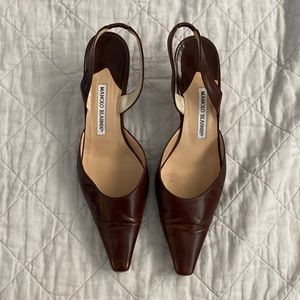 VTG Manolo Blahnik Slingback Pumps
